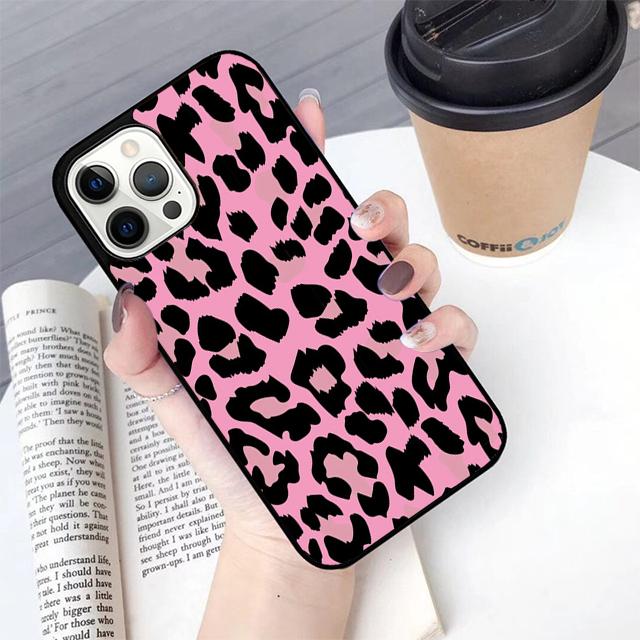 Leopard Print Phone Case For Apple iPhone 17 Air Pro Max Plus Coque For iPhone 17 Air 14 15 16 13 12 Max Cover