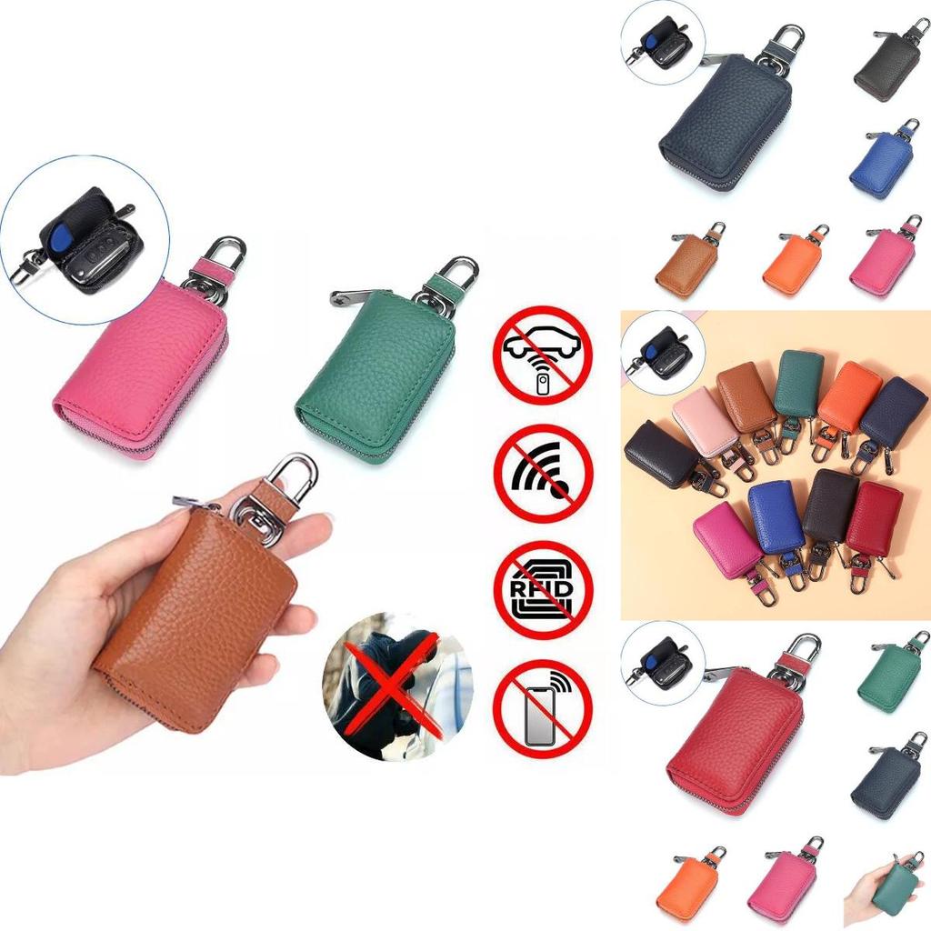 Bolsa de Couro Genuíno da Moda para Homens e Mulheres Acessório Leve e Durável em Várias Cores