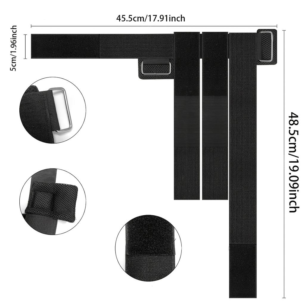 Adjustable Dumbbell Ankle Strap with Anti Slip Design for Ankle Muscle Training - Suitable for Leg and Foot Strength Training