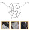 Gothic Spider Web Waist Chain Zinc Zinc Zinc Alloy Tassel Jeans Chain Gift Punk Belt Chain  Male