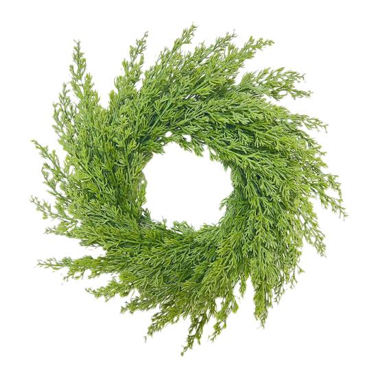 35/40/45/50/55CM Artificial Boxwood Wreath Indoor Outdoor Front Door Wall Hanging Fake Greenery