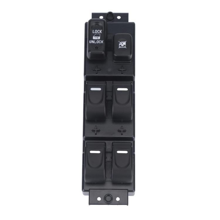 Car Door Window Switches Lift Button Assembly for Great Wall Driver Repair, Part 3746500-K80-0089, Black ABS Housing and Lock Button Panel for Daily