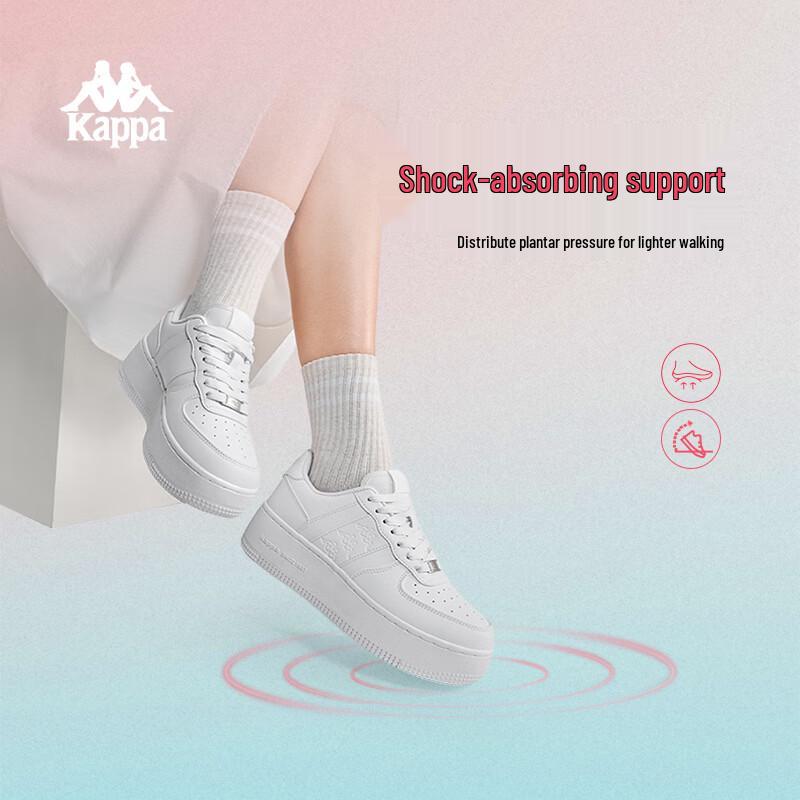 Kappa Lässige weiße Sneaker für Damen