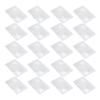 20 Sheet Credit Card Size 3X Magnifiers Portable Transparent Pocket Magnifying Reading Glass