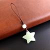 Luminous Star Keychain Fashion Handbag Pendant Unisex Key Chain Charm Key Chain Accessories Bag Ornament Decorations