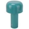 USB Mushroom Light Modern Simple Blue Mushroom USB Rechargeable Desk Lamp Small Night Light for Bar