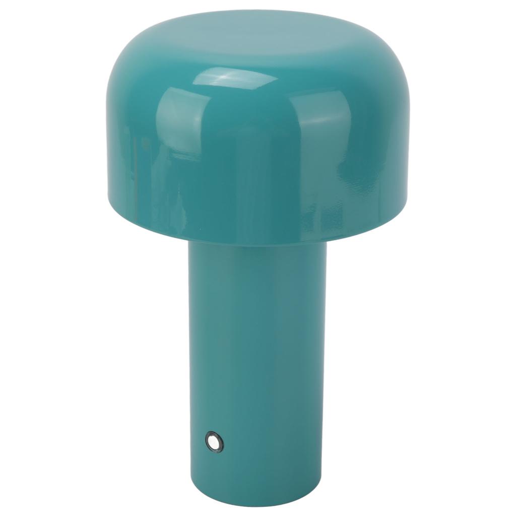 USB Mushroom Light Modern Simple Blue Mushroom USB Rechargeable Desk Lamp Small Night Light for Bar