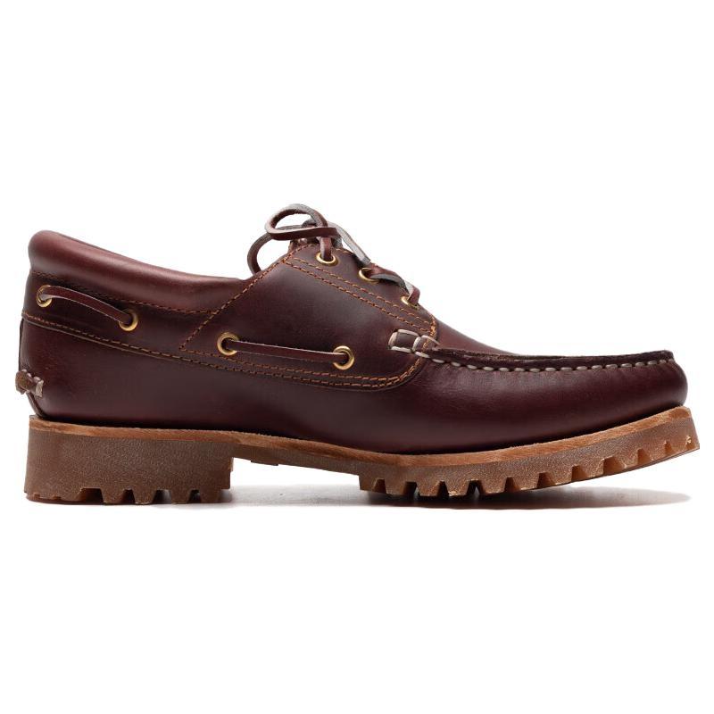 Timberland Authentics 3-Eye Classic Boat Shoes 'Brown' Men's 50009648