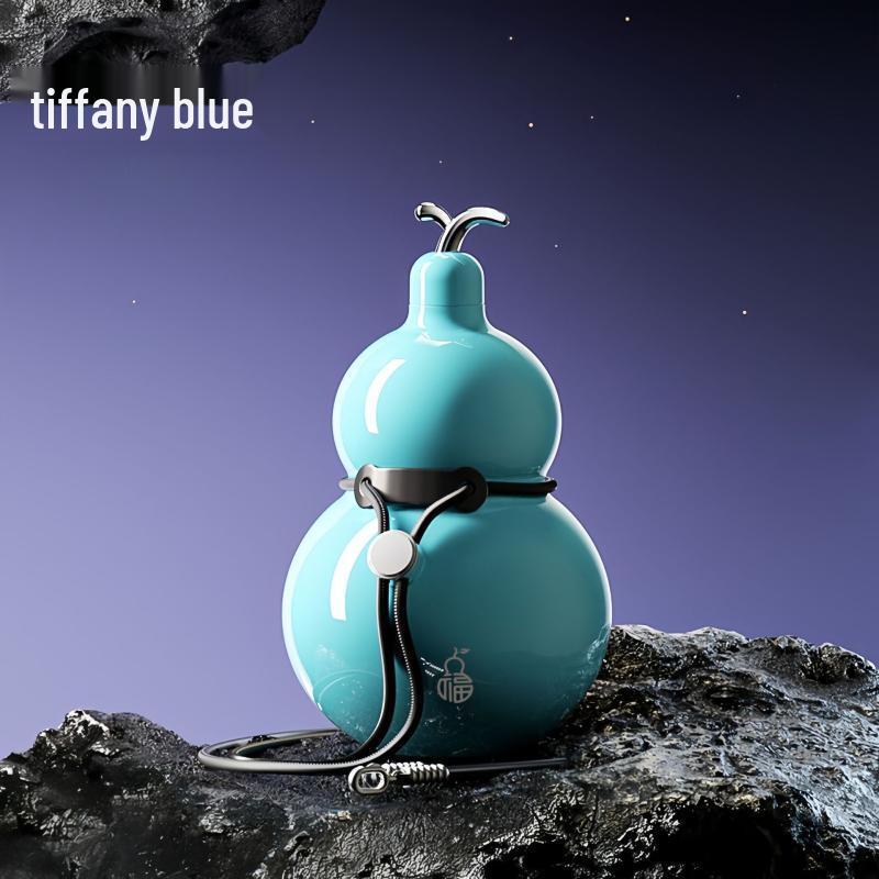 OLOEY Gourd Stainless Steel Thermos Bottle with Straw