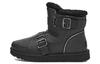 Mini Buckle Short Boots 'Black' Women's 1138157-BLK
