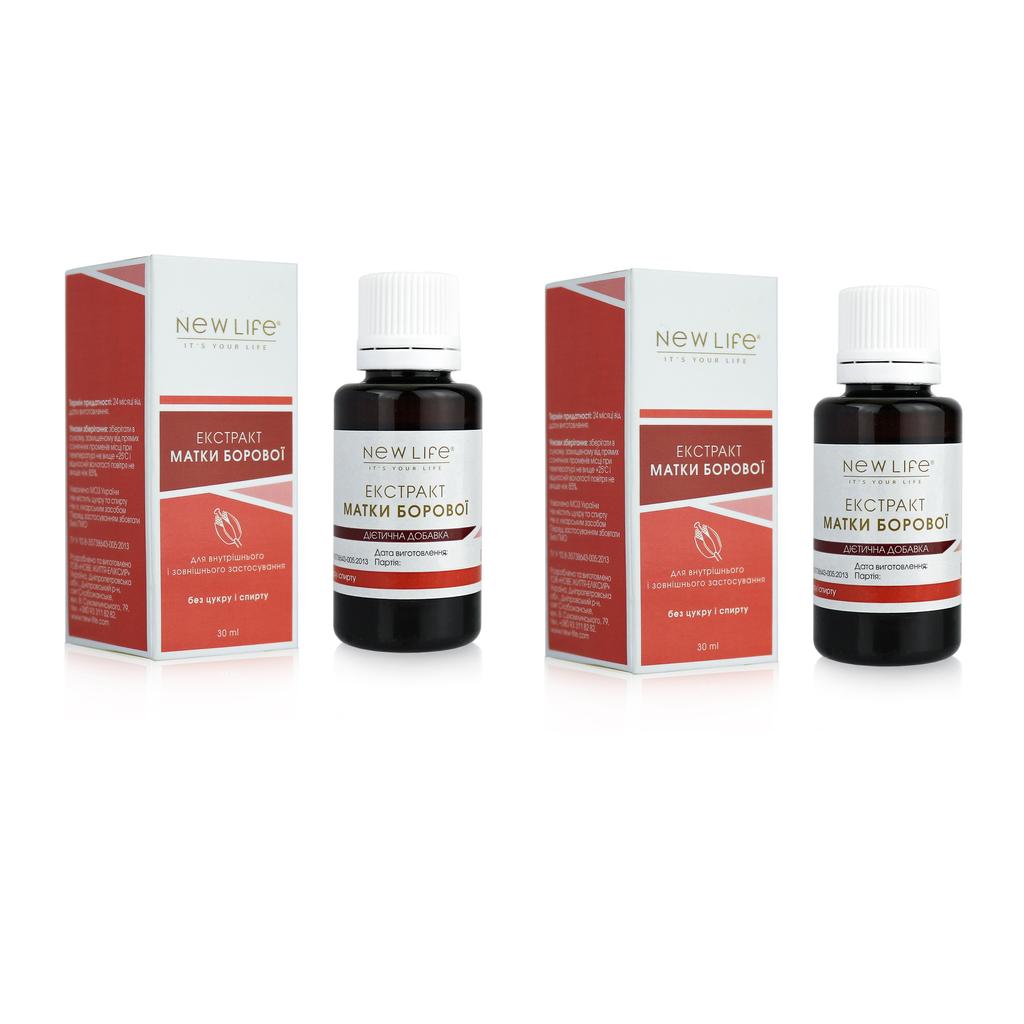 Uterus Borovoy Extract (Ortilia Secunda) New Life 30 ml Diyet Takviyesi uygun fiyatlı satın alın