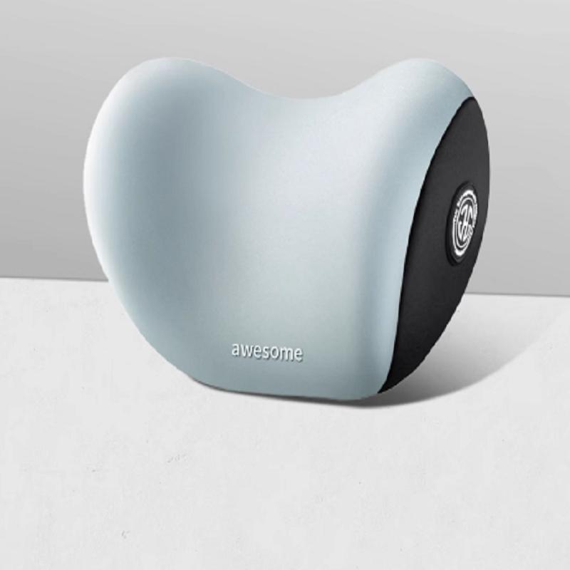 Memory-Schaum Auto Nackenkissen & Lendenkissen Set, Ergonomische Rückenlehnen- & Kopfstützen-Stütze für Fahrkomfort, für die meisten Autos