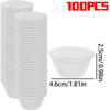 50/300Pcs Transparent Plastic Plant Covers Seedling Trays Hydroponic Containers Home Garden Planting Supplies Nursing Lids