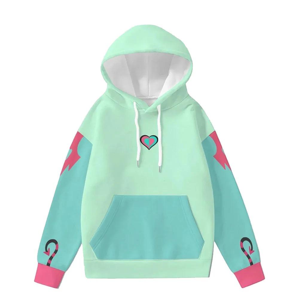 Helluva Boss Fizzarolli Cosplay Hoodies Winter Long Sleeve Fleece Hooded Sweatshirts 3D Printing Clothing Casual Men Women Hoody