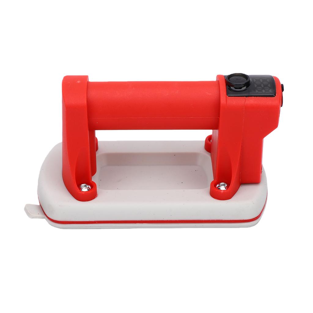 Oval Electric Vacuum Suction Cup 90kg Digital Display Vacuum Lifter for Glass Tile Metal Stone Auto Inflate