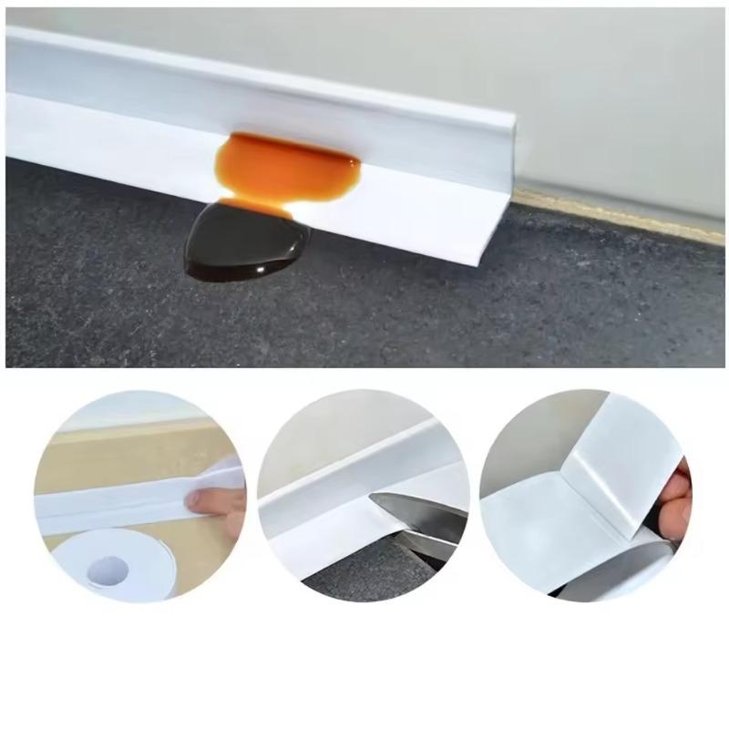 Waterproof Self-adhesive Sealing Tape (PVC) – Ideal for Bathroom Shower, Kitchen Sink & Toilet Corner