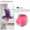 Barle Women's Semi-Transparent Chiffon Ballet Skirt for Dance Practice