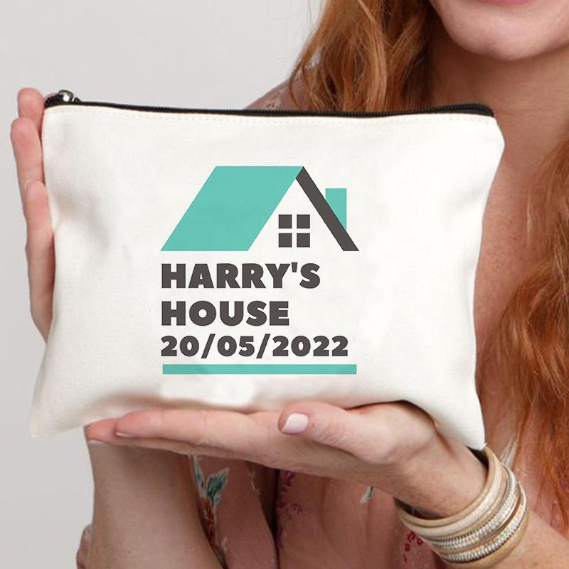 Love on Tour Pattren Cosmetic Bag HS Merch Makeup Case Travel Toiletries Organizer Harry's House Storage Make Up Pouch Pencil