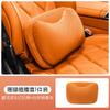 Car Neck Pillow Suede Memory Foam Lumbar Support Cotton Ergonomic Auto Seat Cushion Breathable Headrest Interior Accessories