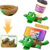 2 In 1 Panicked Turtle Coaster Funny Phone Holder Plastic Material Cup Mat Insulation Pad Home Decorative Cup Pad Mug Holders