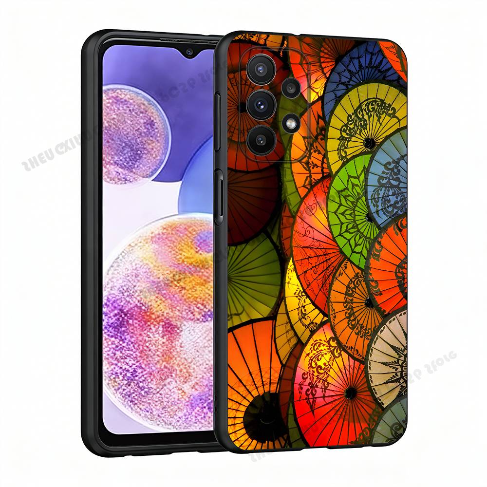 

Rainbow Umbrella Case For Samsung A21 31 51 53 71 20 22 30 32 42 50 10 11 4G 5G Cover Samsung A32 4G