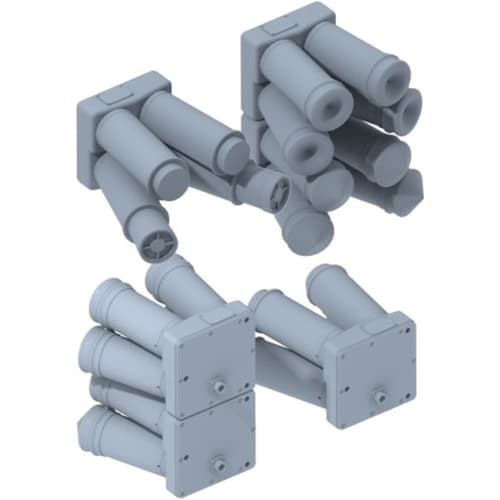 ET Model 1/35 scale US Army/Marine Corps New Smoke Discharger Plastic Model Parts P35-212 Molded in Color