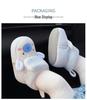 Winter Velvet Thickened Newborn Cotton Boots with Drawstring - Non-Slip, Cute Baby Shoes for 6-12 Months
