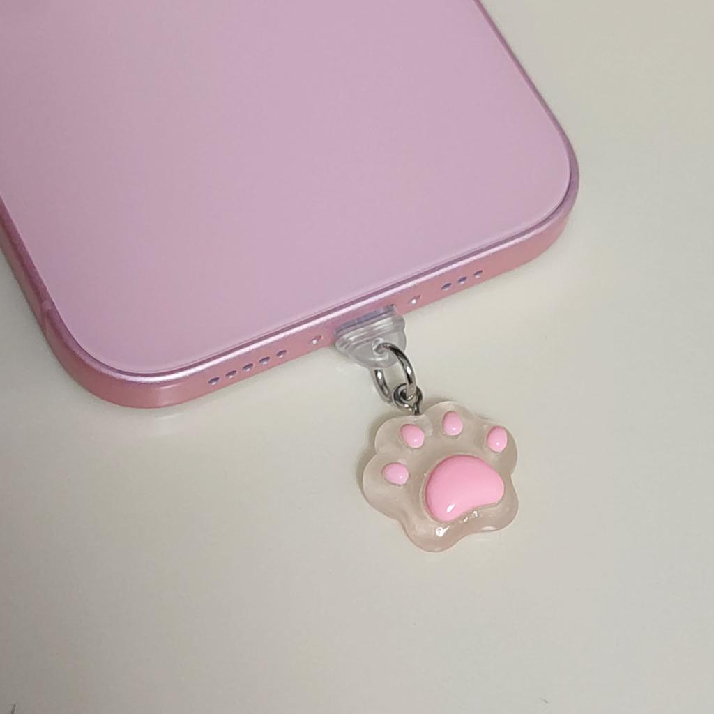 Creative Cute Claw USB C Dust Plugs Phone Type-C Charging Port Protectors Cap Cellphone Pendant Decoration