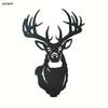 Metal Moose Wall Art Anticorrosive Garden Decor