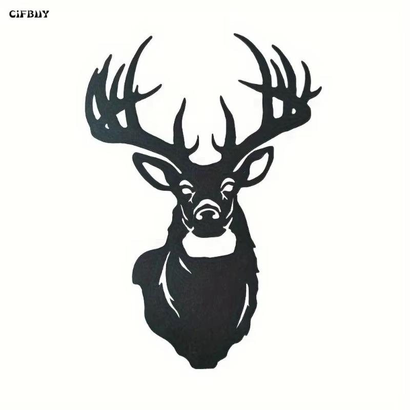 Metal Moose Wall Art Anticorrosive Garden Decor
