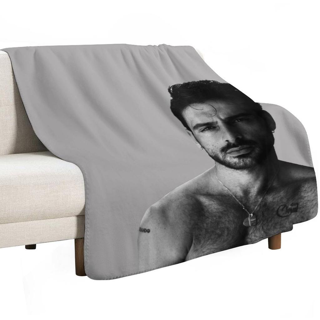 365 Days - Netflix Movie - Michele Morrone Throw Blanket Shaggy Furry Soft Blanket for Bedroom Living Room