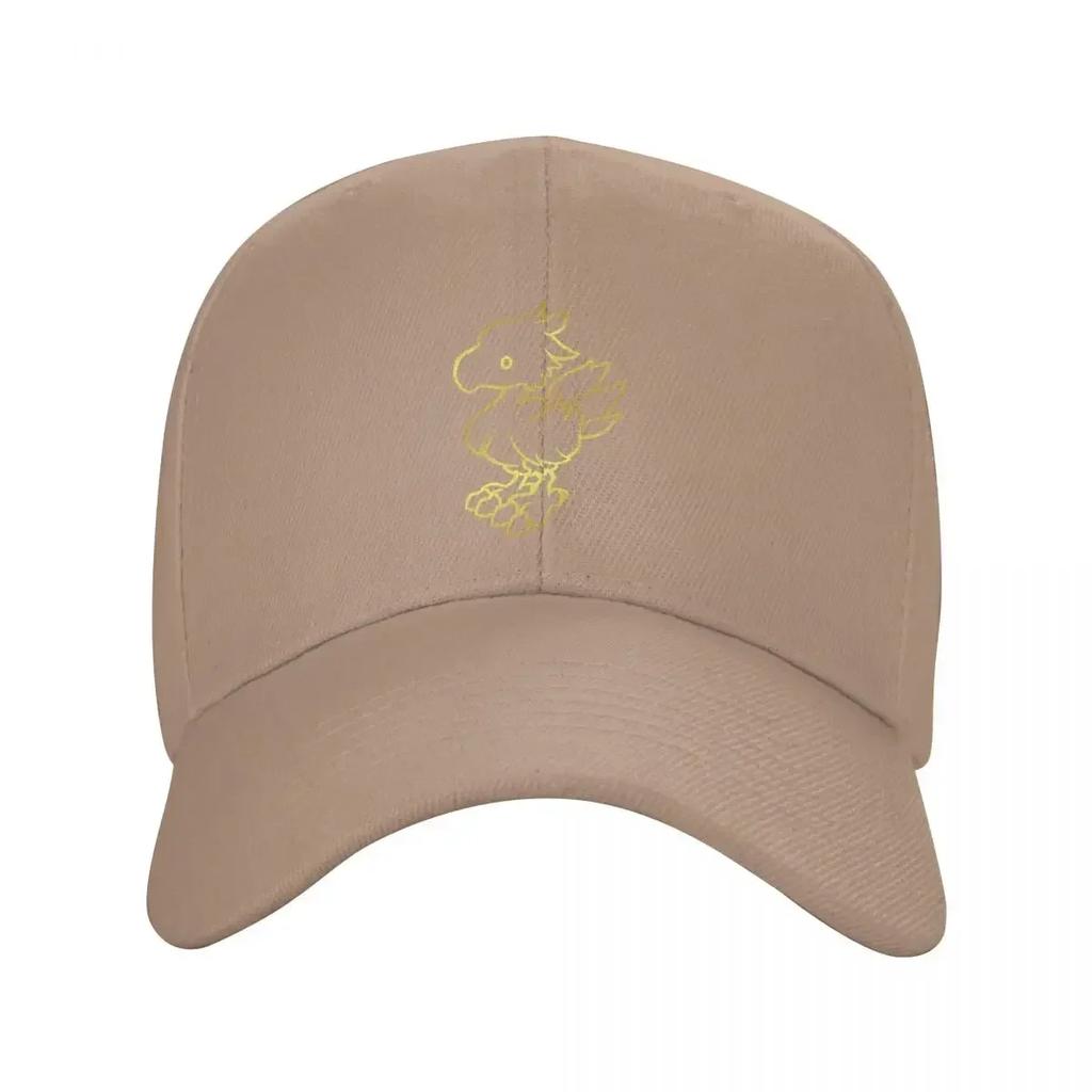Classic Unisex Final Fantasy Chocobo Baseball Cap Adult Adjustable Dad Hat WoUnisex Unisex Sports Snapback Caps