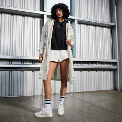 Women's Sneakers Nike Wmns Air Force 1 '07 Essential 'Sail Black'