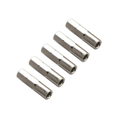 5 Stück Sechskant-Bit-Adapter-Set Magnetisch 1/4 Zoll auf 4 mm Präzisions-Sockelschaft für Schraubendreher und Bohrmaschine
