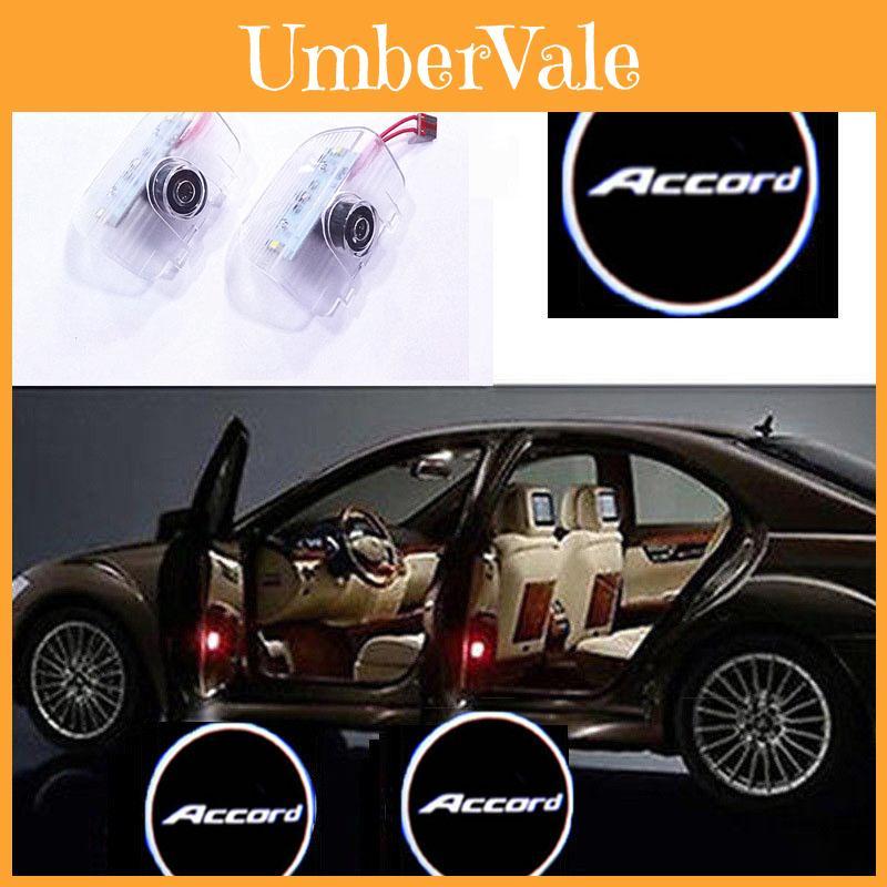 2 Pezzi LED Porta Auto Gradino Benvenuto Proiettore Luce Cortesia Ombra Per Honda**