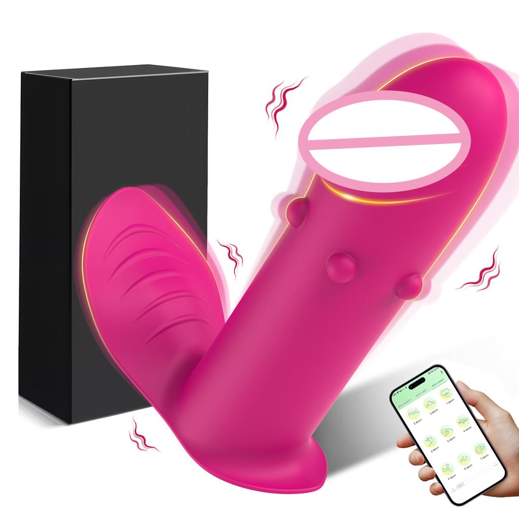Wireless Bluetooth Controlled Dildo Vibrator Mini Bullet Clitoral G Spot Stimulator APP Remote Panty Wearable Sex Toys for Women