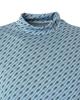 Master Bunny Kurzarm Hoher Kragen Shirt Logo Golf Unterhemd 5 Herren (Verzerrtes Muster) / / 758-5167503 110_Sax [L]