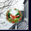 5D DIY Diamond Painting Pendant Dolphin Elephant Fox Wolf Cat Tiger Double Sided Special Shape DIY Diamond Art Pendant Kit