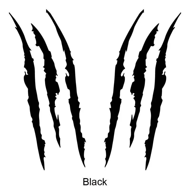 Car Sticker Reflective Monster Claw Scratch Stripe Marks Headlight Decal Auto Exterior Waterproof Vinyl Decal Car Accessories