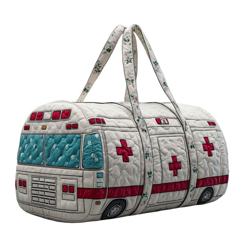 

Quilted Cotton Quilted Travel Bag Hippie Vibe 3D Design Duffle Bag Mushroom Print Boho Style Printed Yoga Bag Travel Use