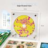 Acrylic 3-inch Photo Frame Display Stand & Album Storage Box