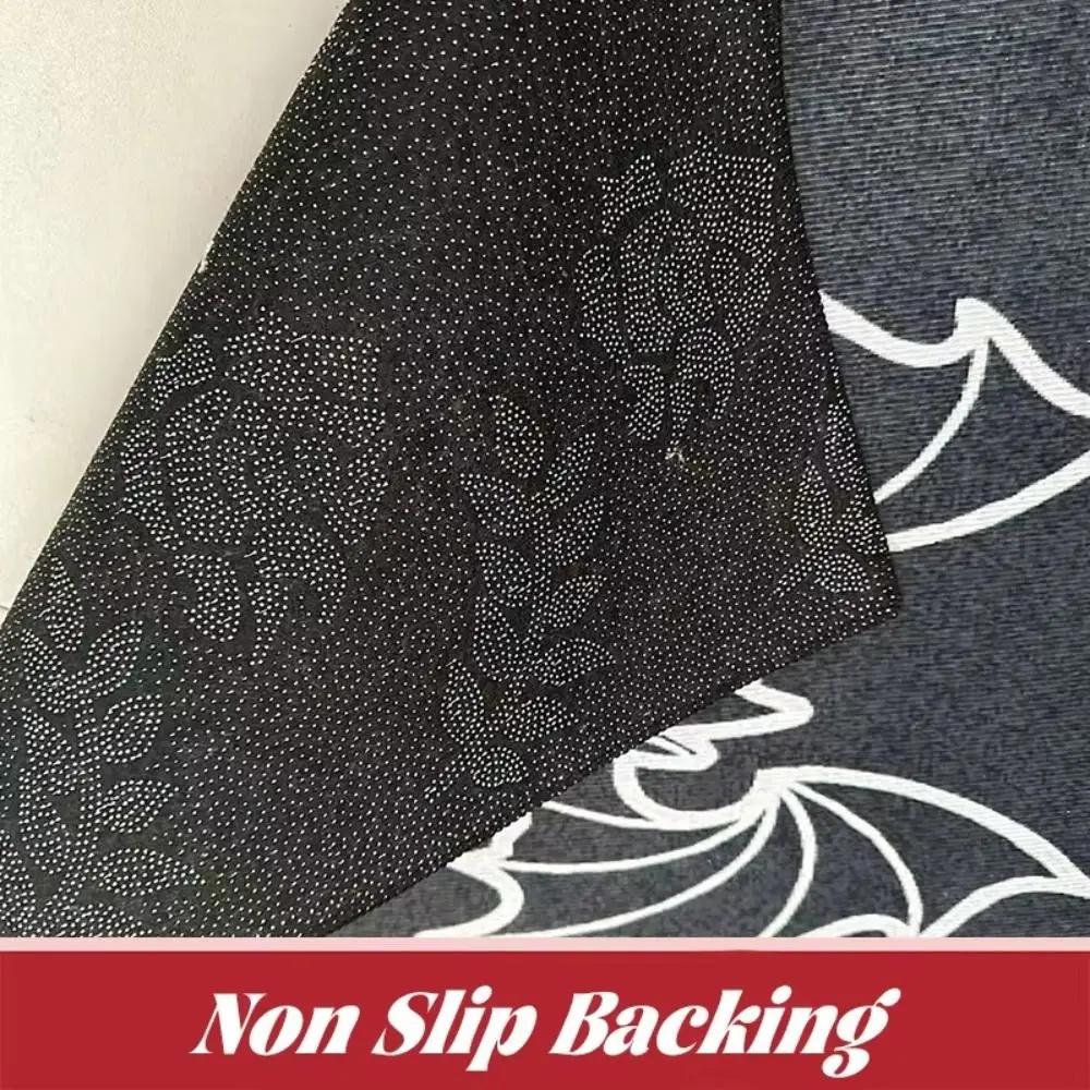 Water-absorbing Christmas Door Mat Gingerbread Man Pattern Santa Claus Design Bathroom Mat Christmas Decor Foot Mat