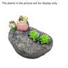 Resin flowerpot with artistic bird figure designed for garden and indoor plant decoration weather resistant and