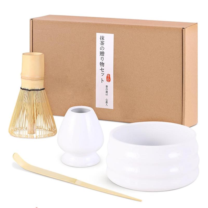 Matcha Bowl Whisk Set Tool Bamboo Brush Household Baking Tea Tools Japanese Matcha Tea Ceremony Premium Kit