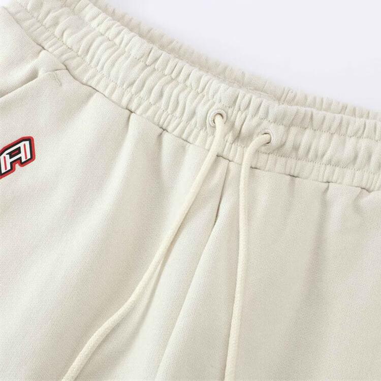 Puma Moto Elastic Waist Drawstring Letter Sports Casual Shorts Women shorts 633083-87