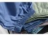Men's Cotton Silk Elastic Waist Casual Pants - Lightweight, Anti-Mosquito for Middle-aged & Elderly
