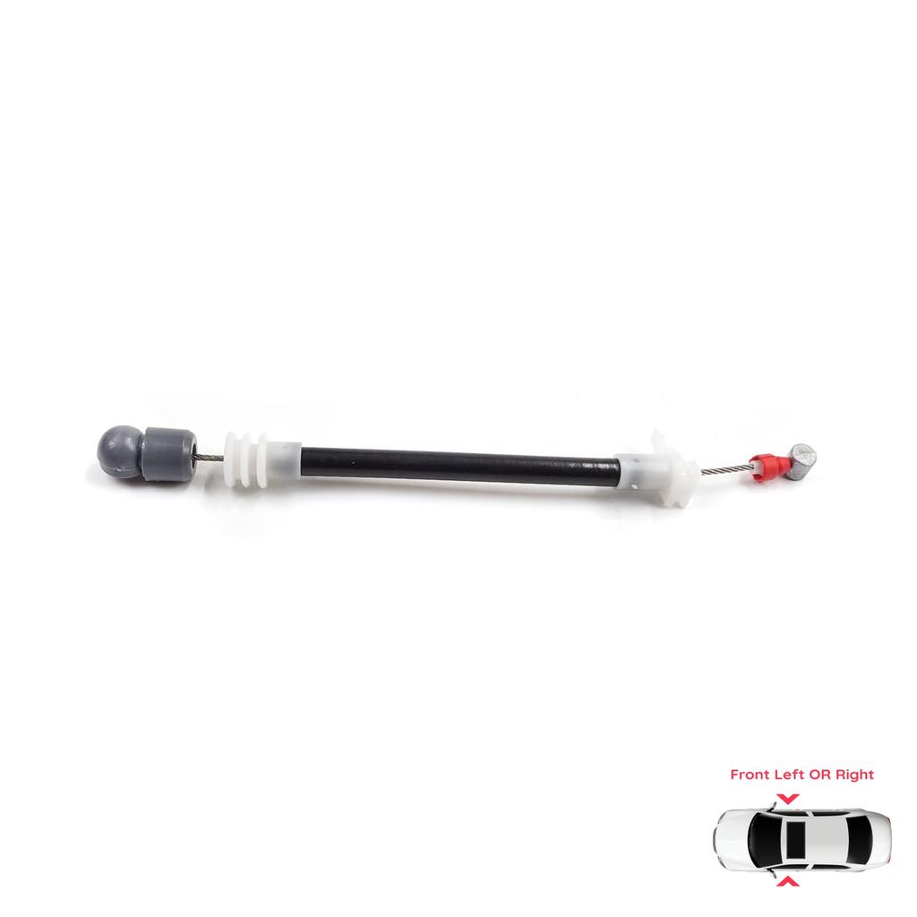 EDP1569 Främre yttre dörrhandtag bärarutlösning Bowdenkabel 177 mm För BMW X5 E53 2000-2006 51218243615 51218243616