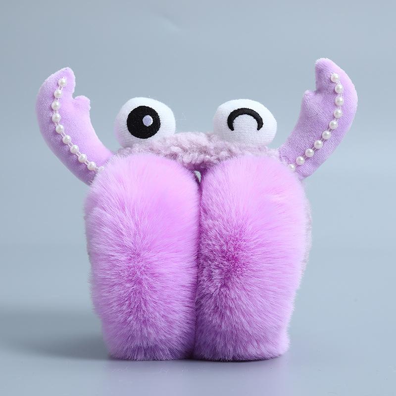 Foldable Stretch Earmuffs For Warm Schoolgirls Cute Plus Fleece Earmuffs Winter Men's Ear Caps For Ladies Ear Protectors For