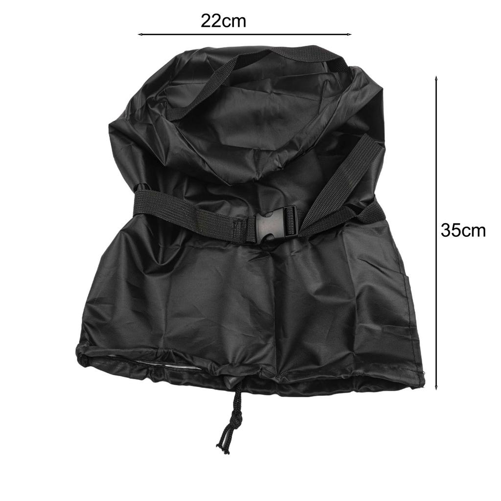 Waterproof and dustproof cover for outdoor swimming pool filter water pumps constructed with 420D Oxford cloth sized at 22x35cm