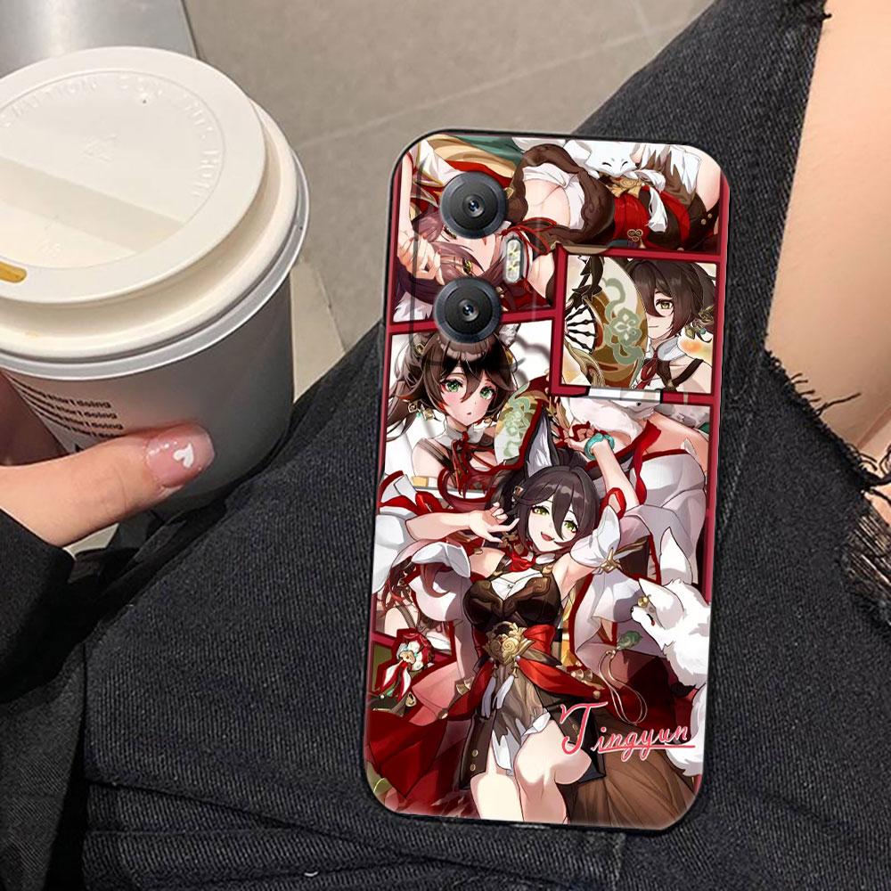 Rail Blade Jing Yuan Honkai Star Cover Phone Case For Infinix HOT 60 50 10 10I 10S 11 12 12I 20I 20S 30I ZERO X 20 30 40 Case